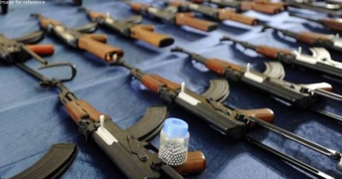 Weapon cache seized in Afghanistan's Takhar province